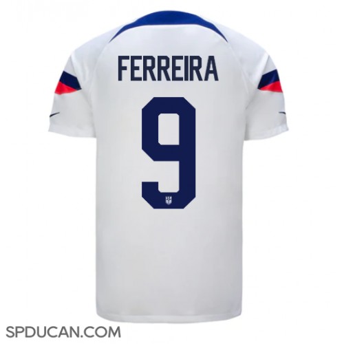 Muški Nogometni Dres Ujedinjene države Jesus Ferreira #9 Domaci SP 2022 Kratak Rukav